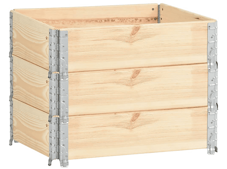 VIDAXL 3055161 Hochbeet Holzfarbe Natürliche