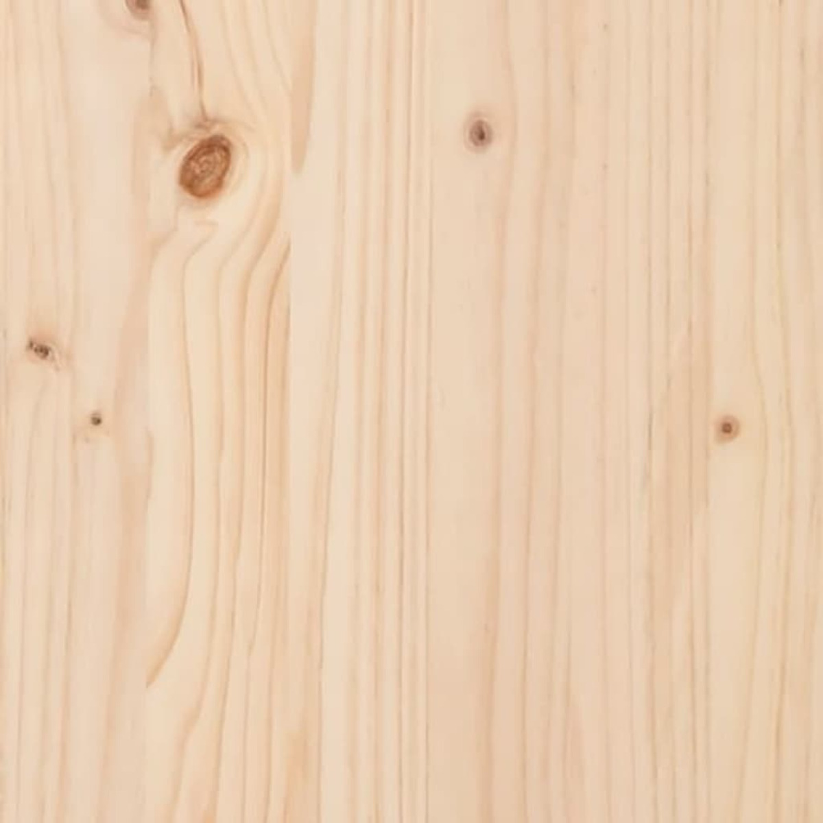 Natürliche Pflanzgefäß 823752 VIDAXL Holzfarbe