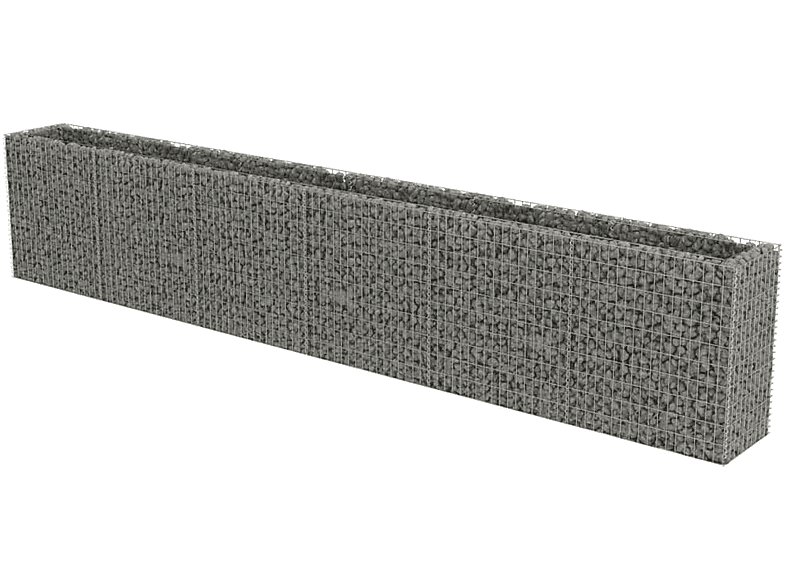 VIDAXL 143566 Hochbeet Silber