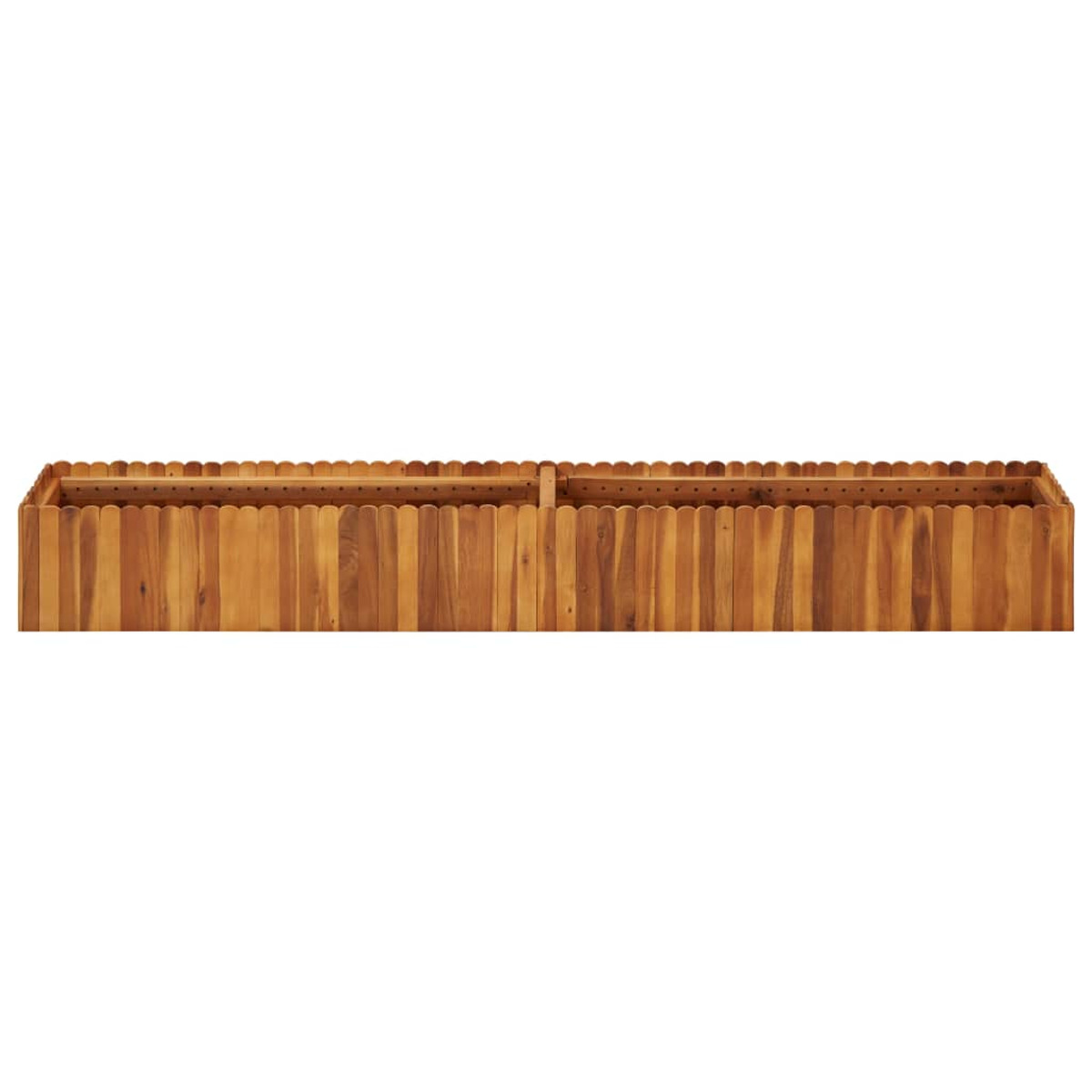 Holzfarbe Hochbeet Natürliche VIDAXL 45920