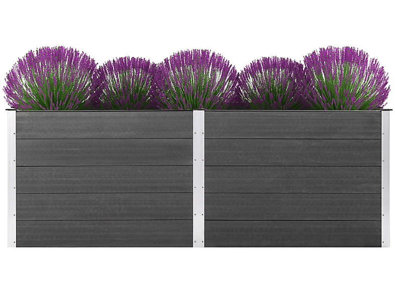 VIDAXL 49058 Hochbeet Grau