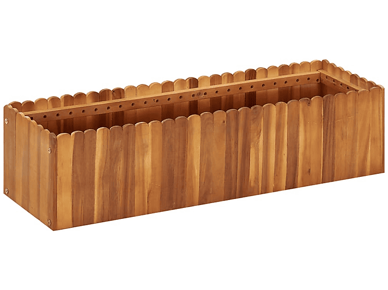 VIDAXL 45918 Hochbeet Natürliche Holzfarbe