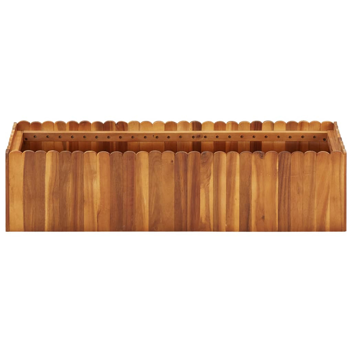 VIDAXL 45918 Hochbeet Natürliche Holzfarbe