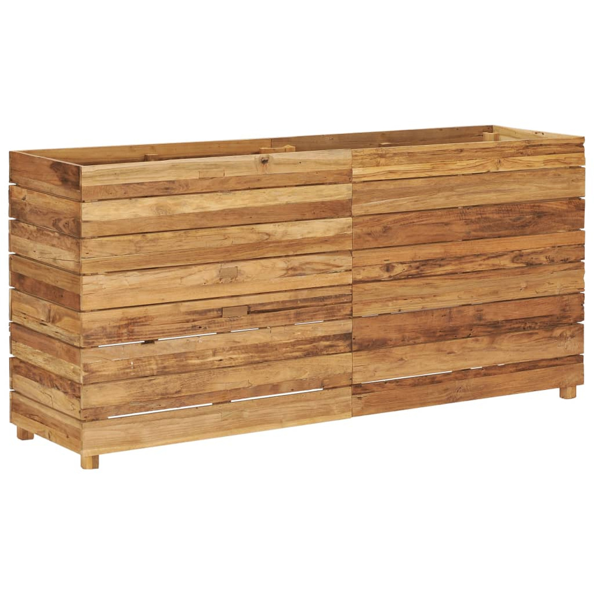 VIDAXL 47429 Hochbeet Natürliche Holzfarbe