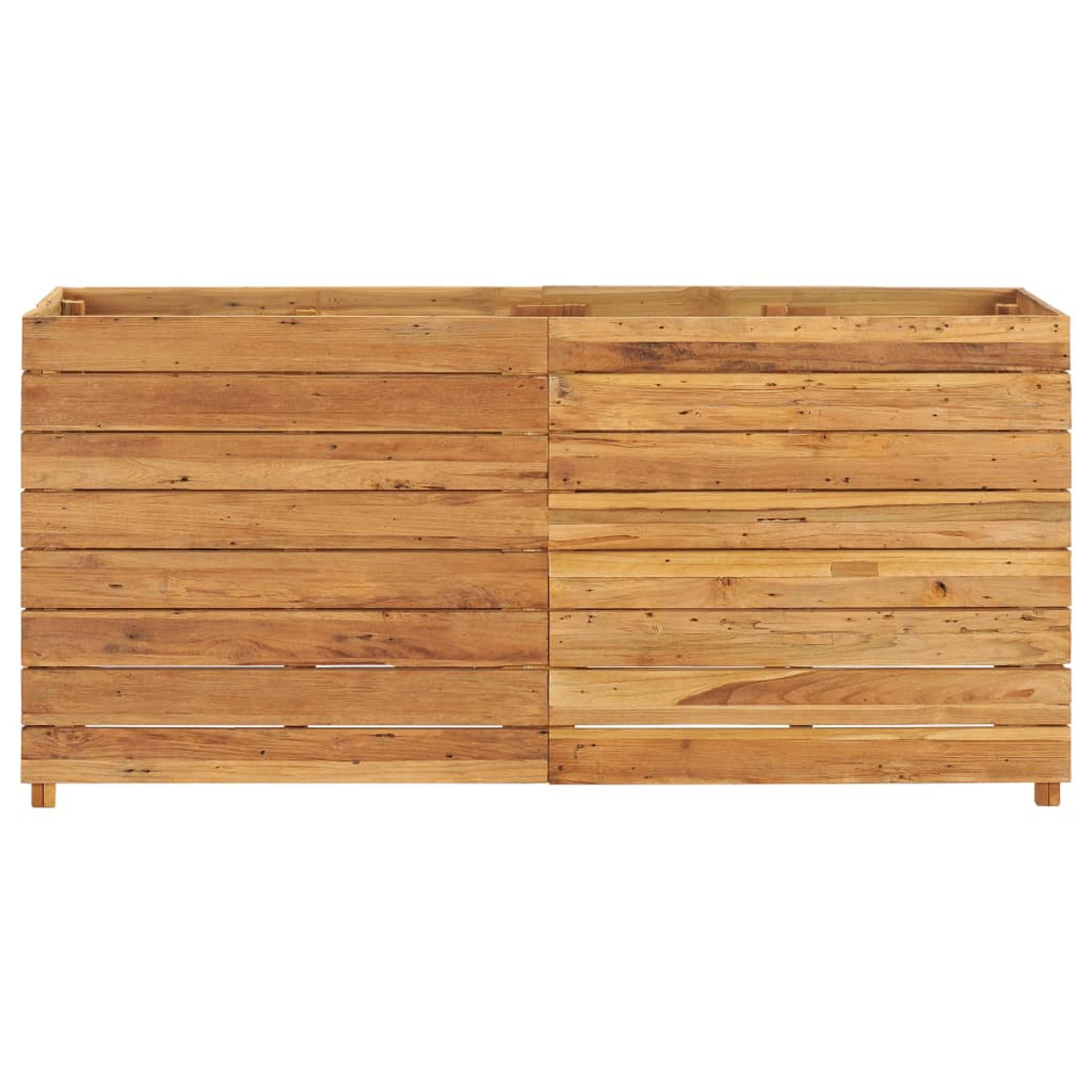 VIDAXL 47429 Hochbeet Natürliche Holzfarbe