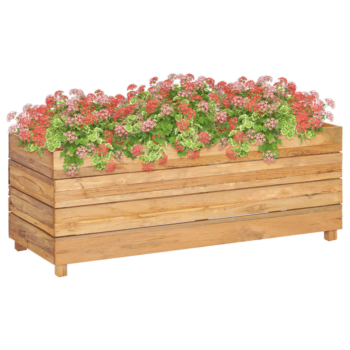 VIDAXL 47422 Natürliche Holzfarbe Hochbeet