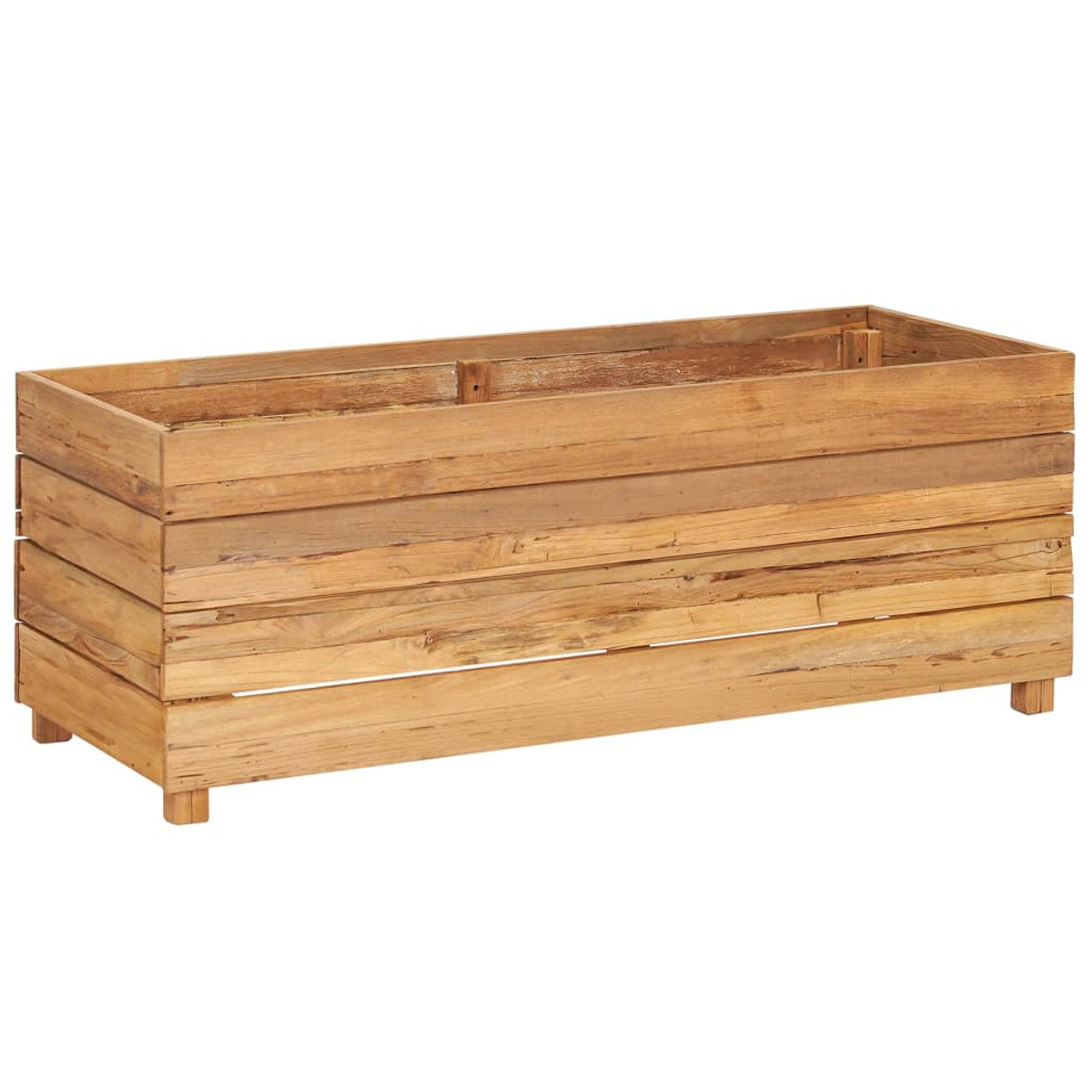 VIDAXL 47422 Natürliche Holzfarbe Hochbeet