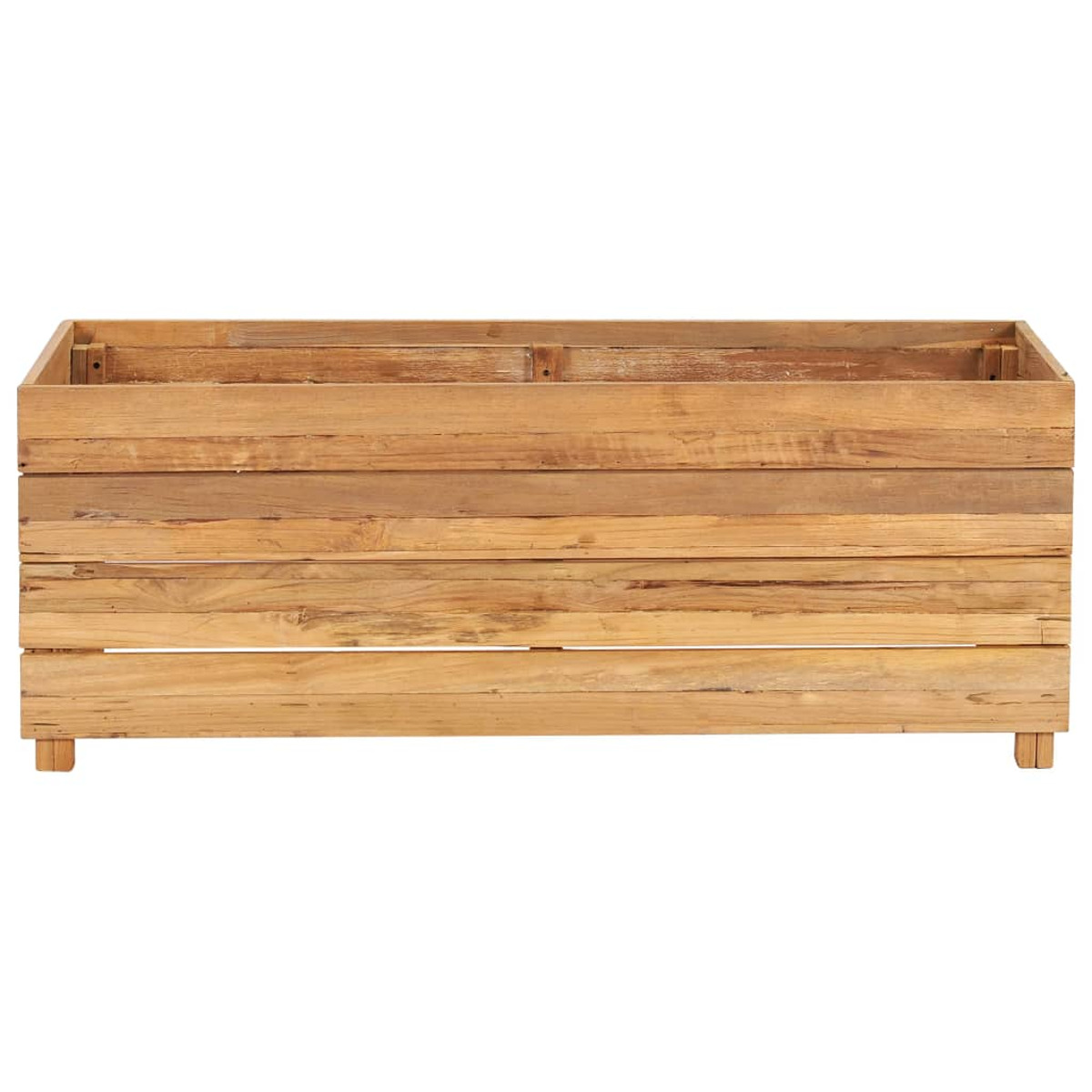 VIDAXL 47422 Natürliche Holzfarbe Hochbeet