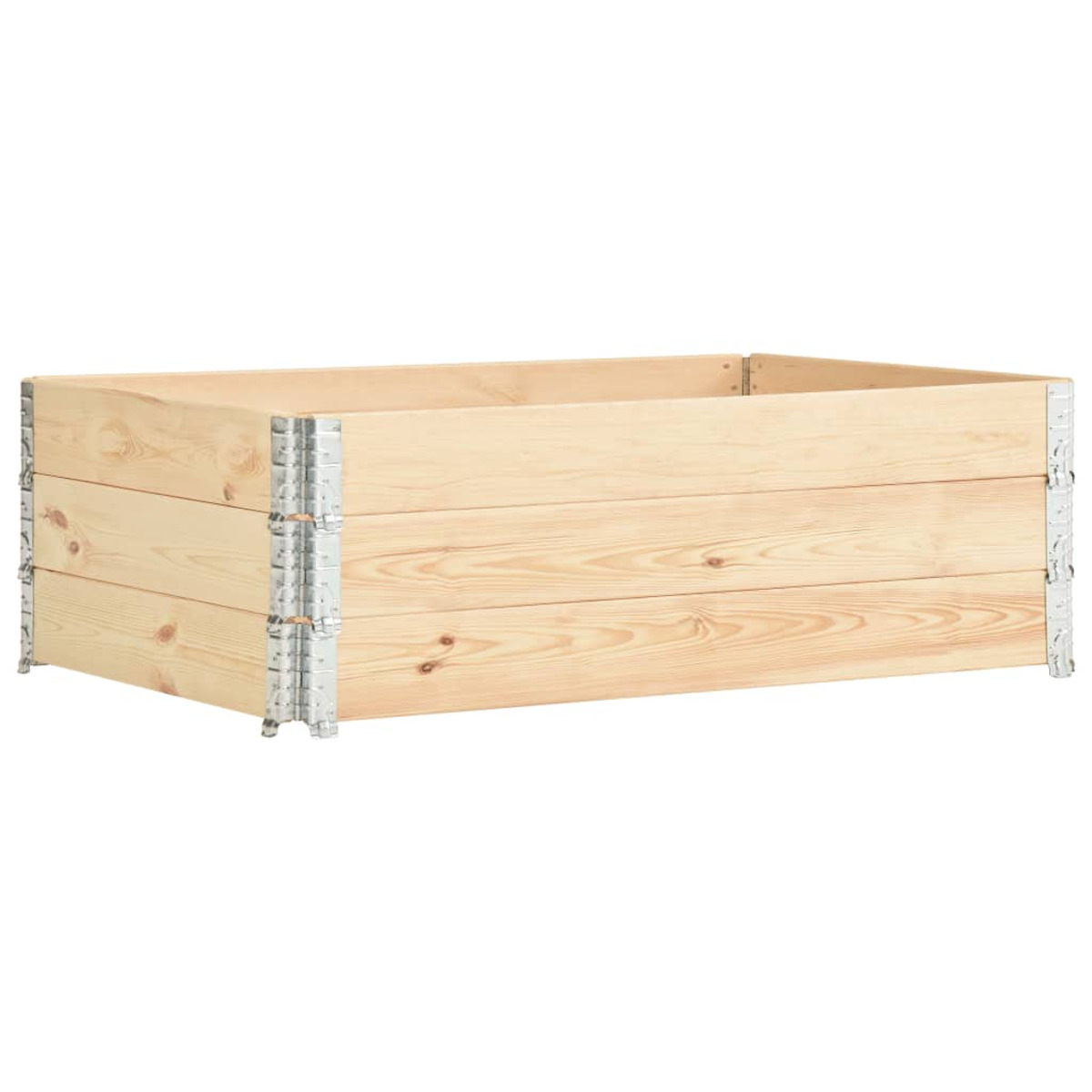 Holzfarbe Natürliche VIDAXL 3055167 Hochbeet