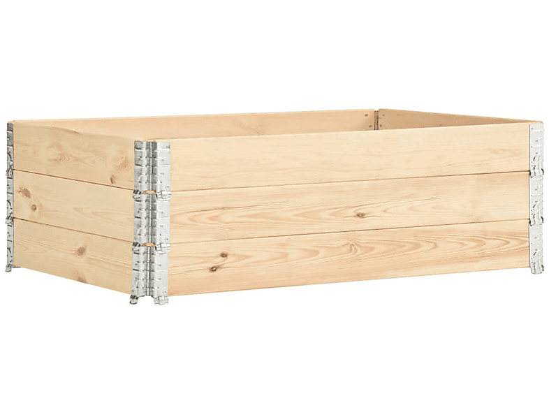 3055167 Hochbeet Natürliche Holzfarbe VIDAXL