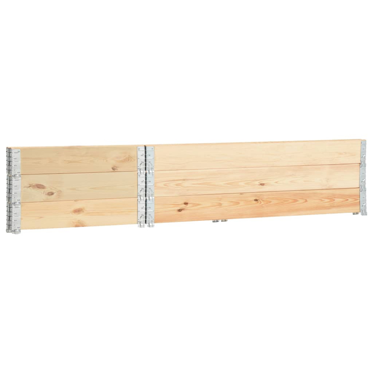 3055167 Hochbeet Natürliche Holzfarbe VIDAXL