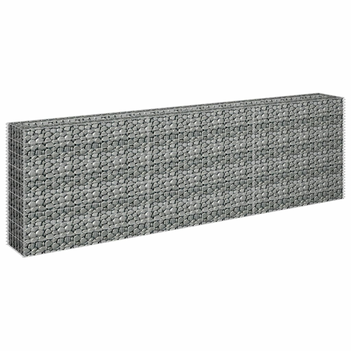 VIDAXL 145639 Hochbeet Silber