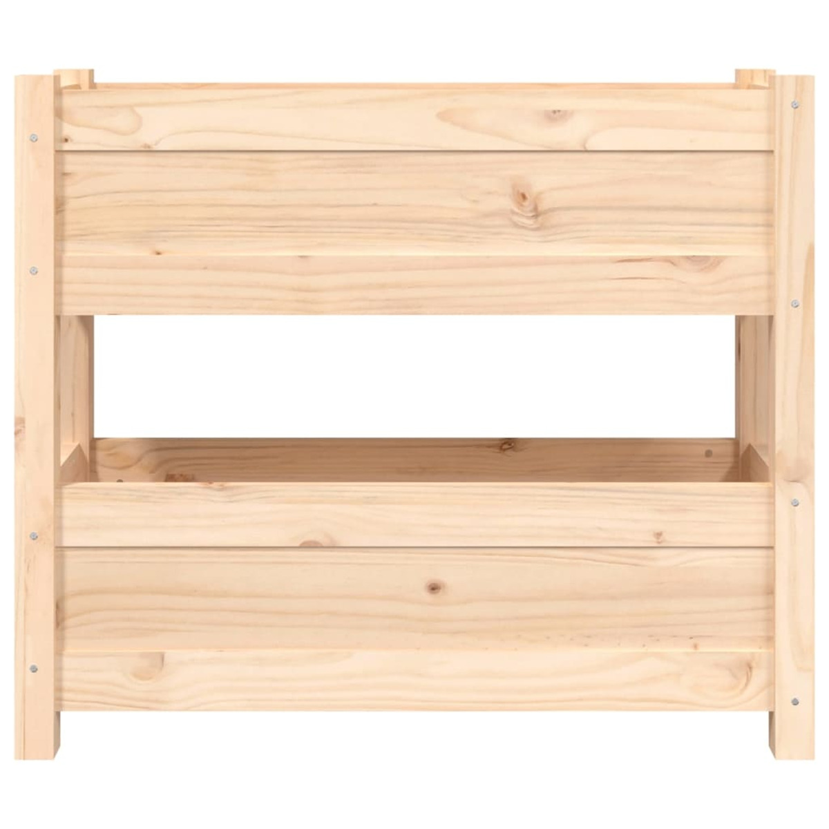 VIDAXL Pflanzgefäß Holzfarbe 823941 Natürliche