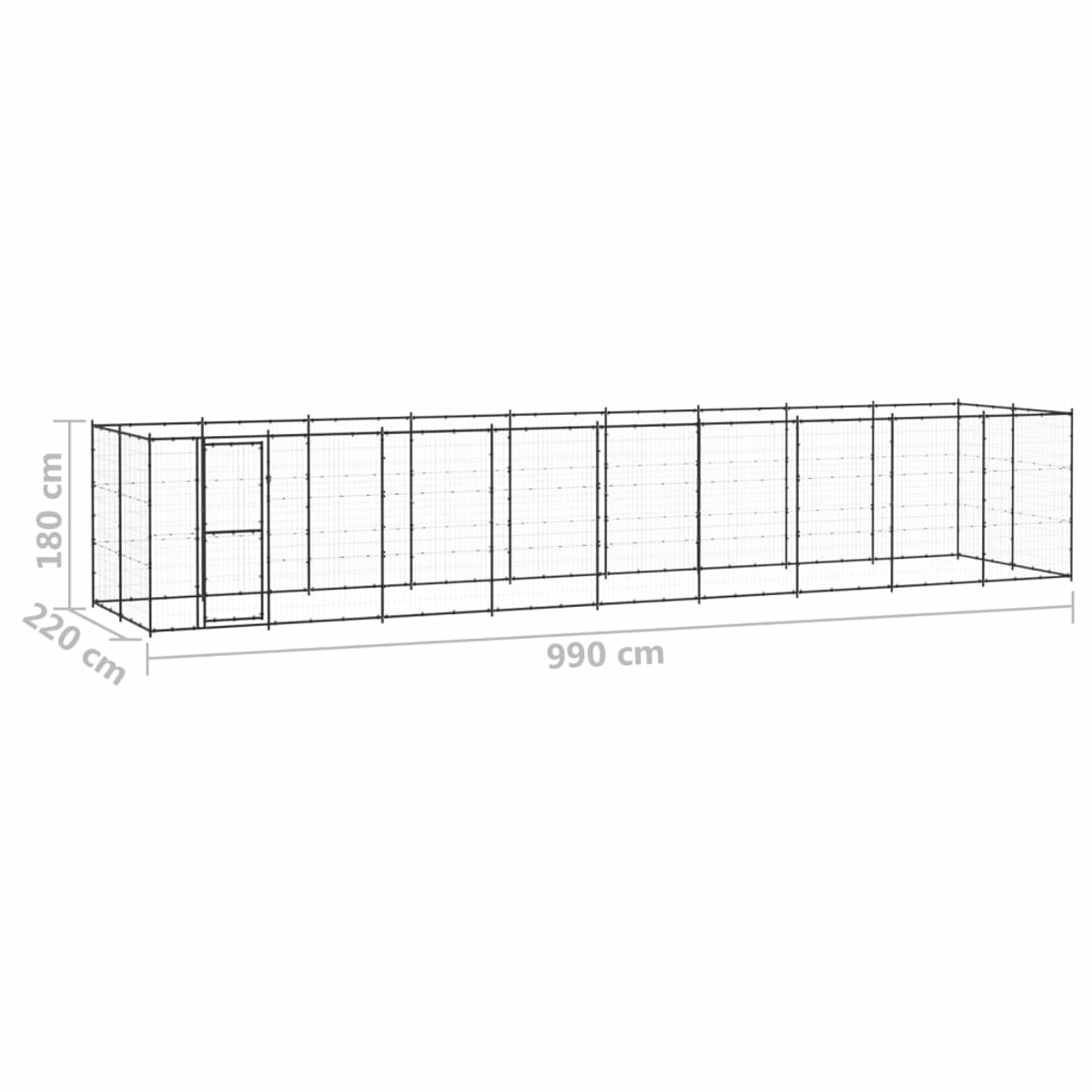 VIDAXL 3082301 Hundehütte