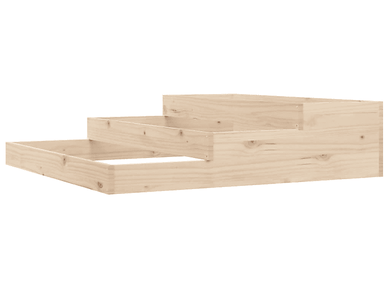 Holzfarbe VIDAXL 823913 Natürliche Pflanzgefäß