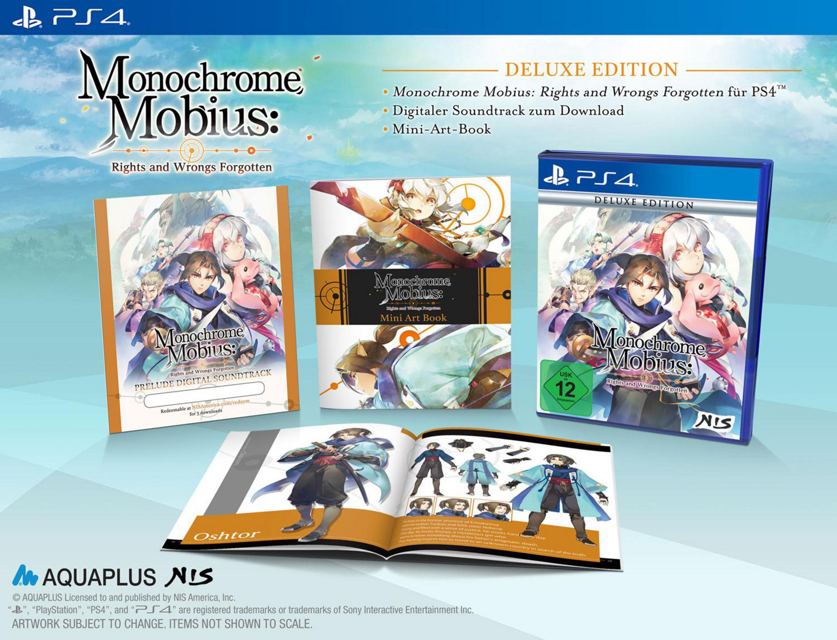 Spielbox-Set mit dem Spiel, einem Mini-Artbook und einer Soundtrack-CD.