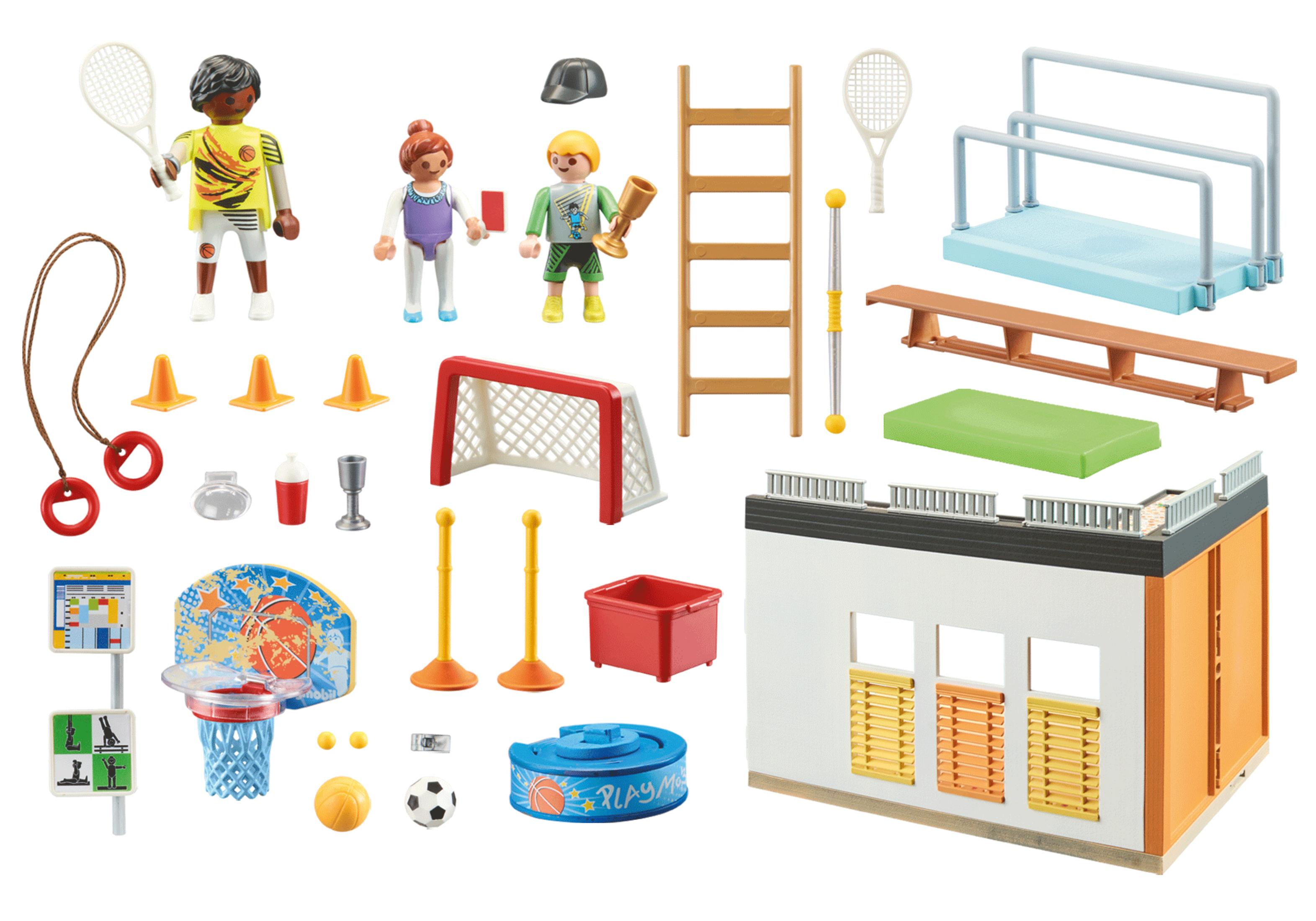 Playmobil Sport-Set: Figuren, Ausrüstung und Zubehör.