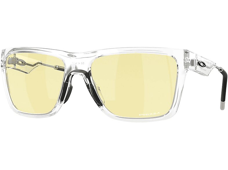 OAKLEY OO9249-02 NXTLVL POLISHED Transparent PRIZM W/ GAMING, Brille, Gaming CLEAR