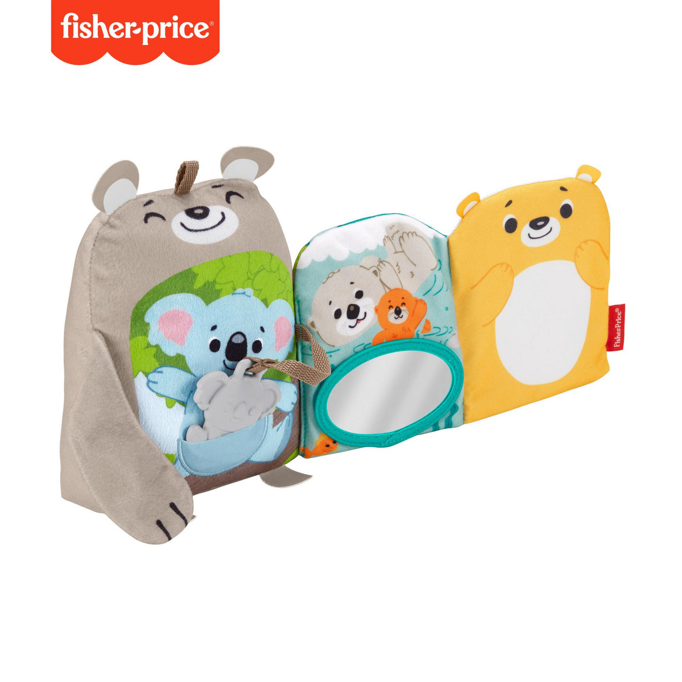 Spielzeug FISHER PRICE Mehrfarbig Sensorik GJD37 KUSCHELBUCH