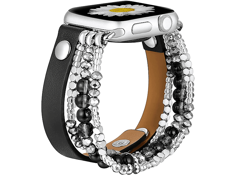 DIIDA Uhrenarmbänder, Smartwatch Watch Band, Für iwatch 1-8 Serie, 38/40/41mm, Ersatzarmband, Apple, Watch 38/40/41MM, Schwarz