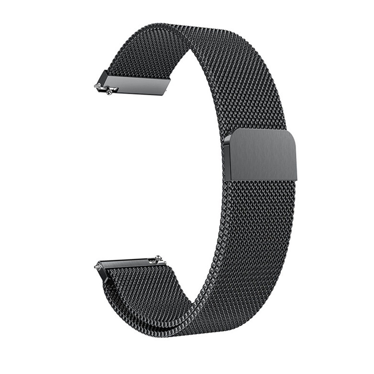 DIIDA Smartwatch-Armband Watch Band,Uhrenarmbänder,Huawei GT2 22mm, Ersatzarmband, Huawei, Watch Milan-Armband,22mm, Schwarz
