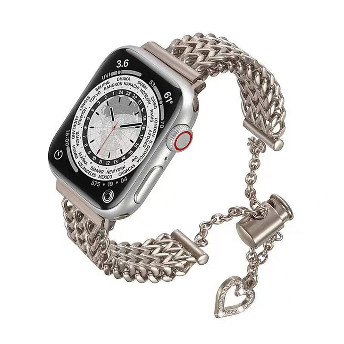 Smartwatch-Armband Watch Ersatzarmband, DIIDA Serie, Armband, Für Band, iwatch 38/40/41MM, 1-8 Watch Apple, 38/40/41mm, Sternfarbe