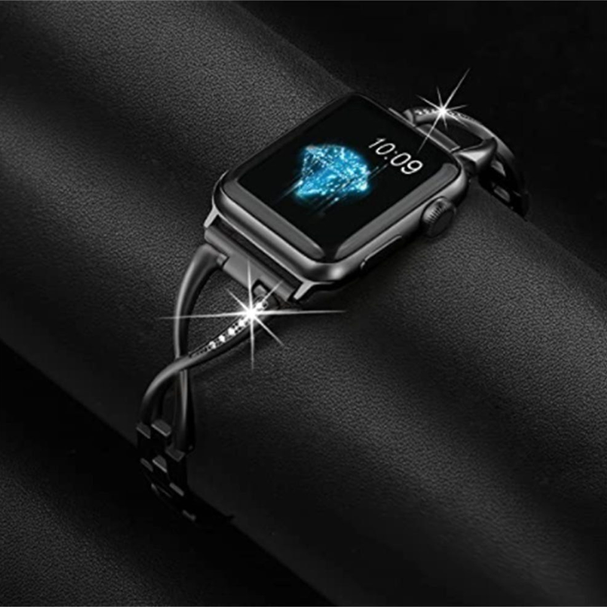 DIIDA Uhrenarmbänder,leicht Schwarz Apple, verstellbares watch Watch Ersatzarmband, apple Armband,für 1-7,38/40mm, 38/40MM