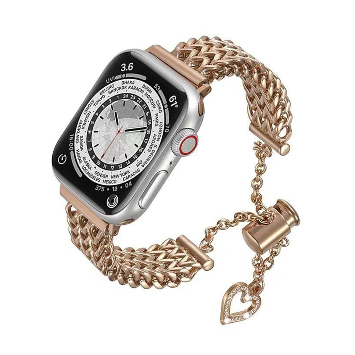 Apple, Roségold Band, DIIDA 38/40/41mm, 38/40/41MM, Apple Watch Watch, für Band Smartwatch Uhrenarmbänder, Ersatzarmband, Watch