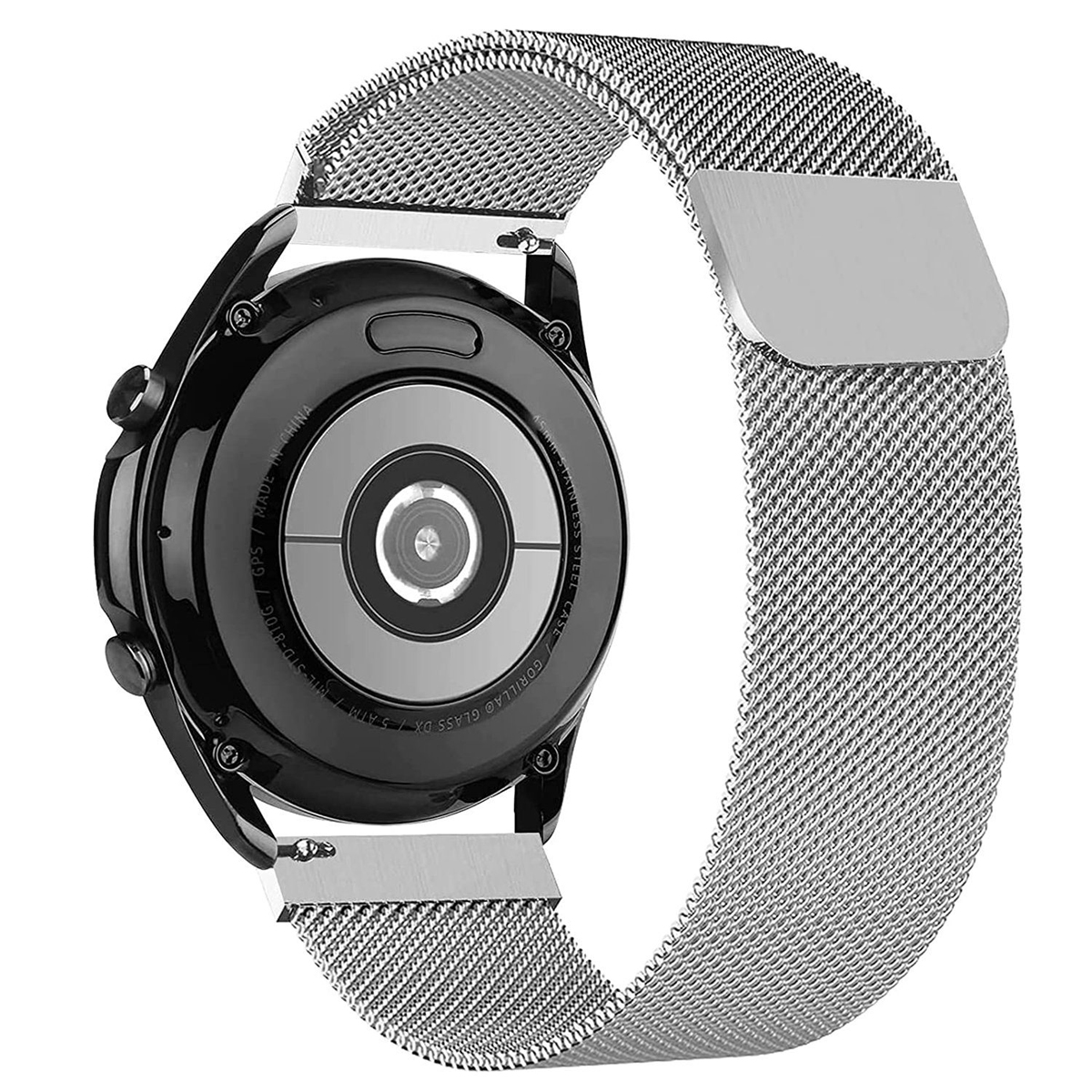 DIIDA Smartwatch-Armband 22mm, Ersatzarmband, Silber Huawei, Magic watch Watch Watch Armband, Band,Huawei Milanese GT 2,Honor