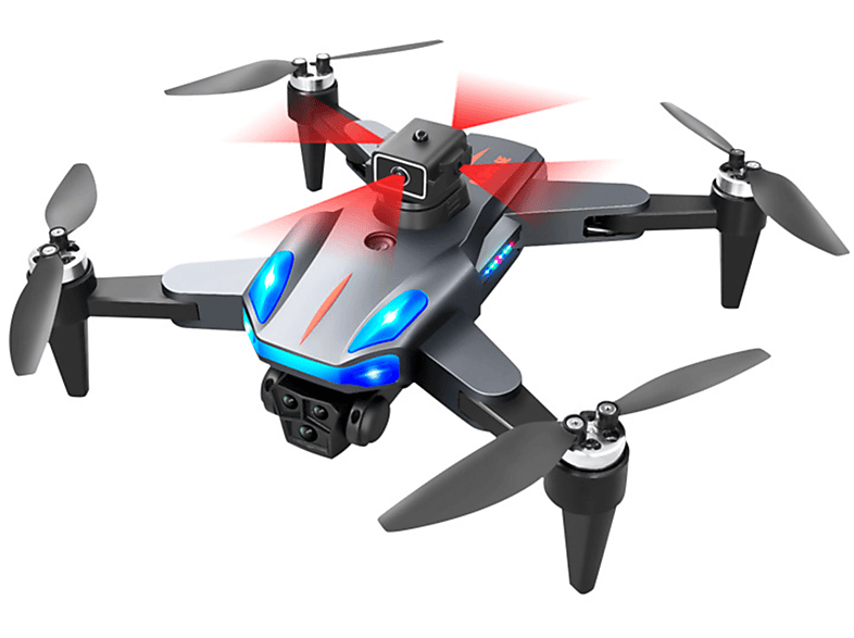 SYNTEK Drohne K911 SE Bürstenlose Drohne Drohne, Schwarz Langlebigkeit Quadcopter Luftbildfotografie GPS Auto RC HD Return