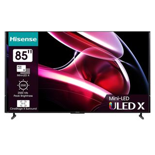 TV LED 85" - HISENSE AKLBB1737930187, UHD 4K, Quad Core, MT9618, Smart TV, DVB-T2 (H.265), Negro
