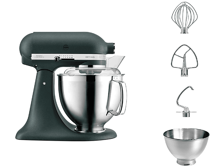 KITCHENAID Artisan 4,8 Liter 5KSM185PSEPP Küchenmaschine Palmenstrand