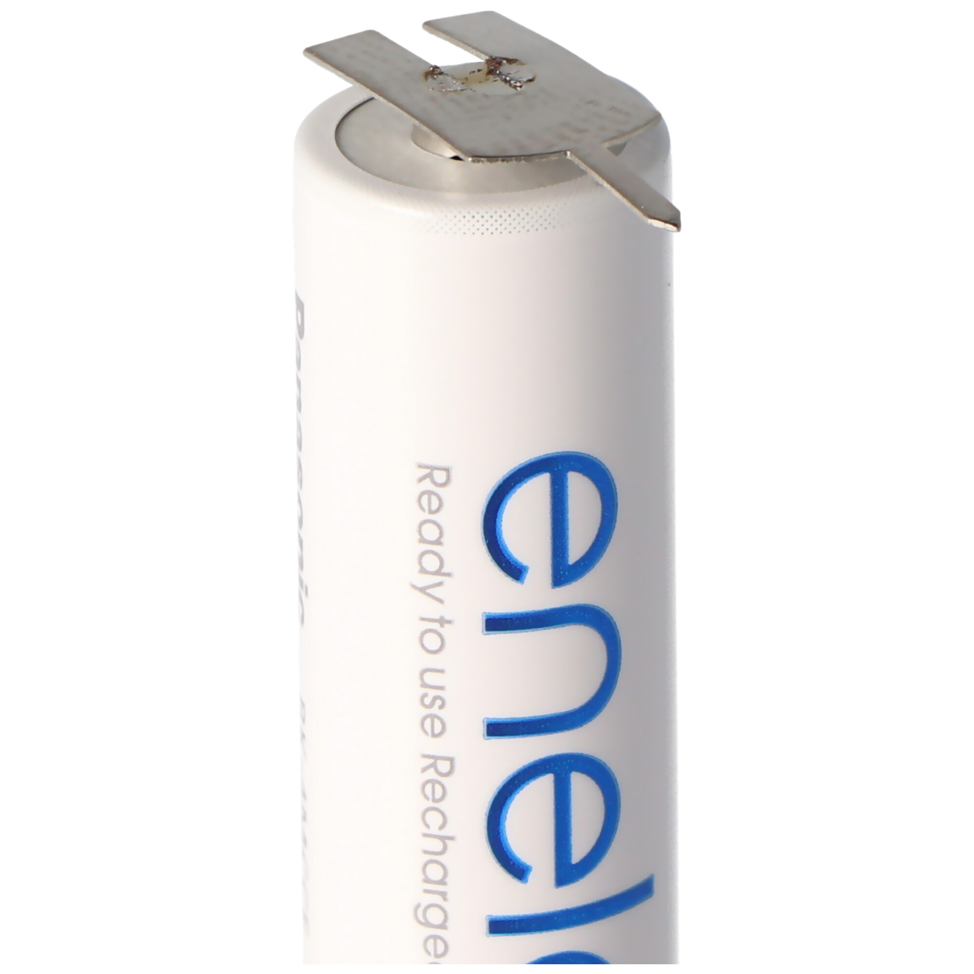 Ein Akku mit dem Eneloop-Logo und Text.