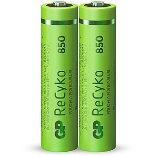 GP ReCyko AAA 850 mAh x2 Batterijen