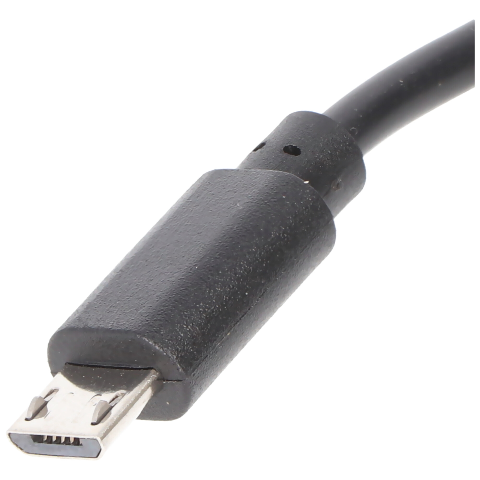 ACCUCELL Ladegerät Stecker micro USB Galaxy S2, mit S3, passend Ladegerät Samsung Samsung, Schwarz für S4