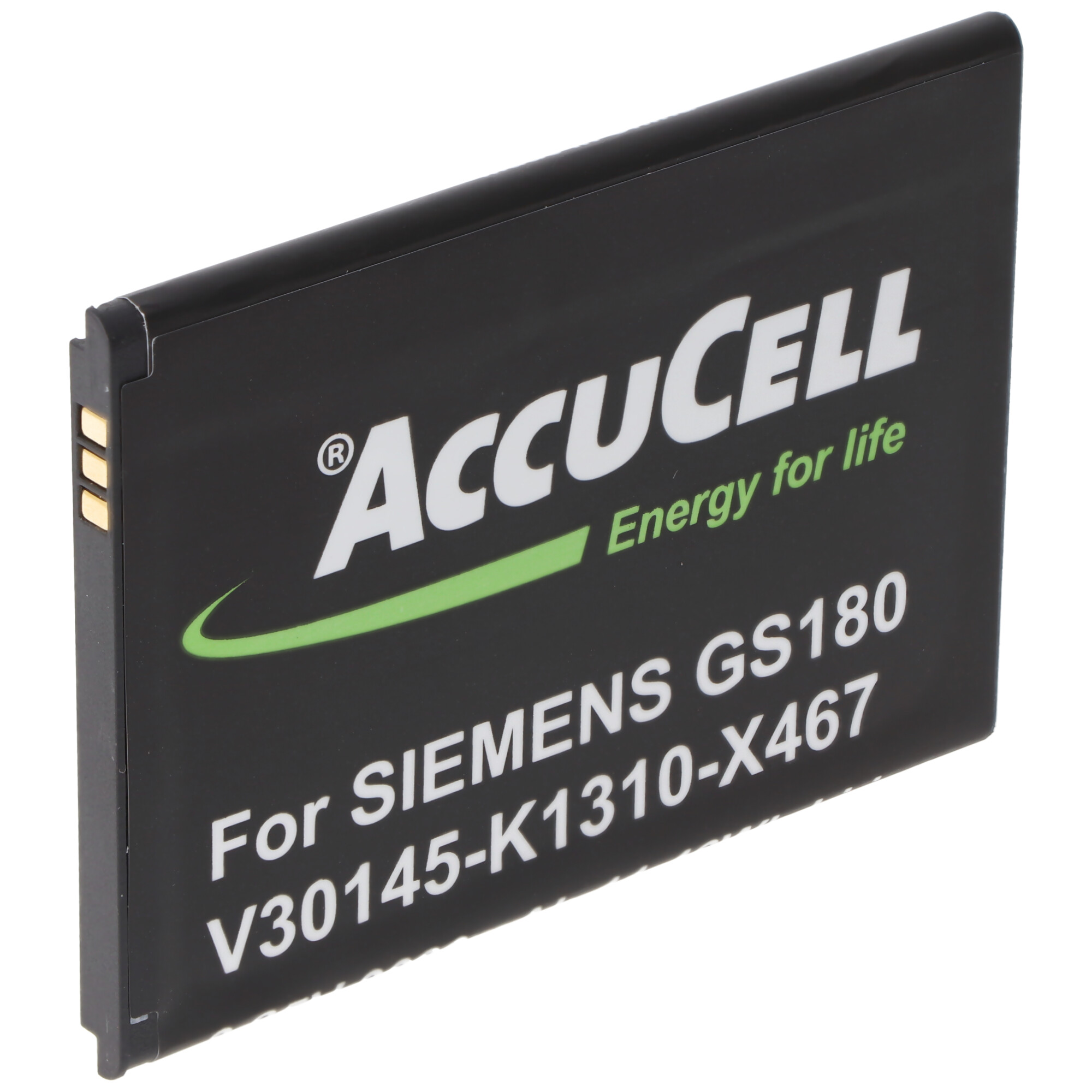 ACCUCELL Akku passend für Siemens Li-Ion 3,85 3000mAh 3000 V30145-K1310-X467 GS180 Smart Volt mit Home-Akku, Akku Lithium-Ionen - Kapazität mAh Gigaset