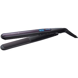 Plancha de pelo - REMINGTON Pro-sleek & Curl S6505, Cerámica, 57 W, 230 °C, Negro