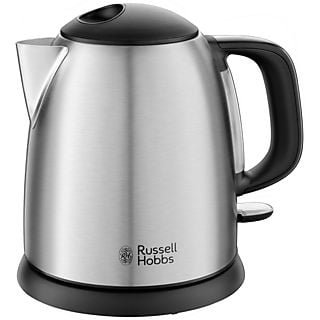 RUSSELL HOBBS 24991-70 ADVENTURE MINI Wasserkocher, Edelstahl/Schwarz