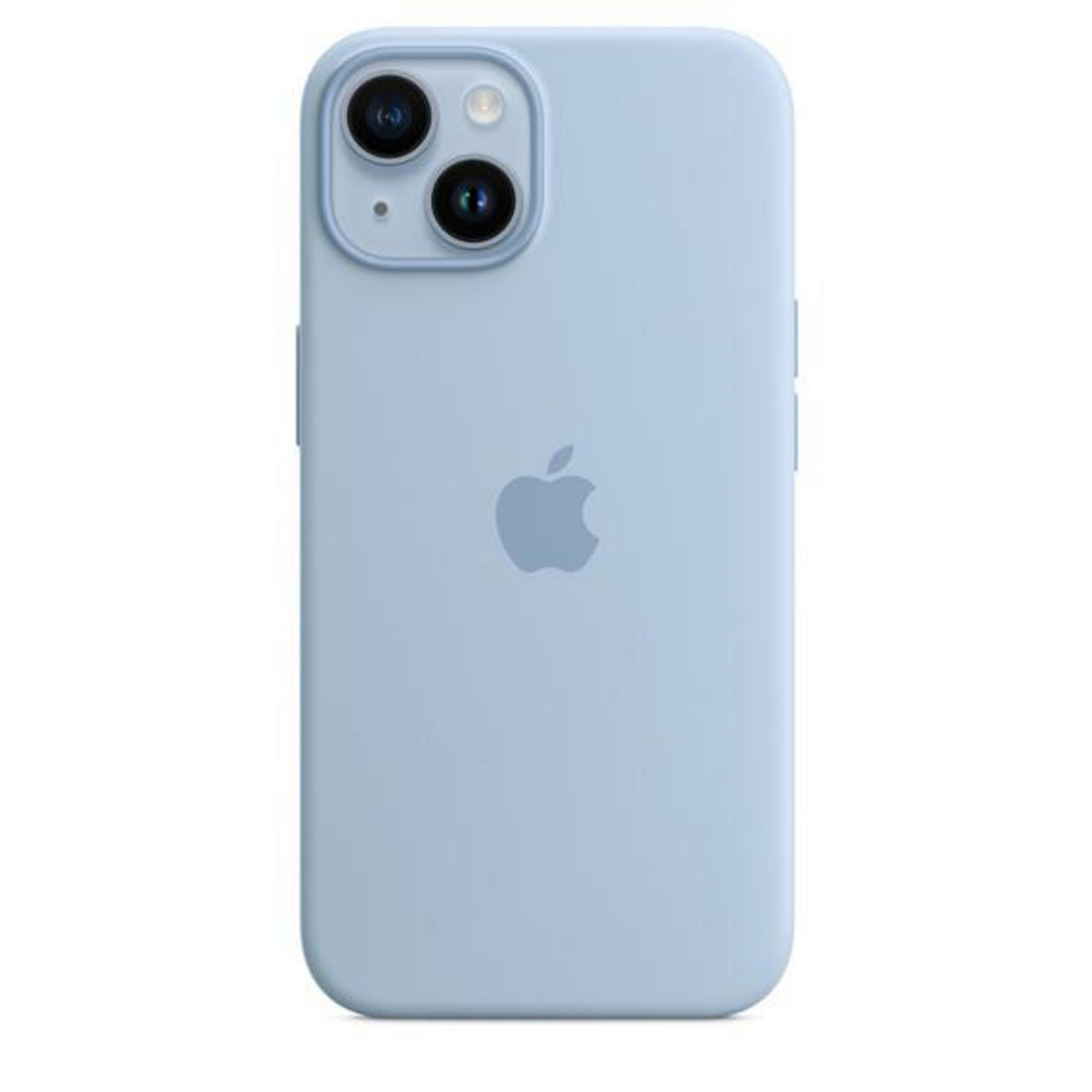 APPLE MQU93ZM/A IP14 Apple, CASE SIL Backcover, MS SKY, iPhone Himmel 14