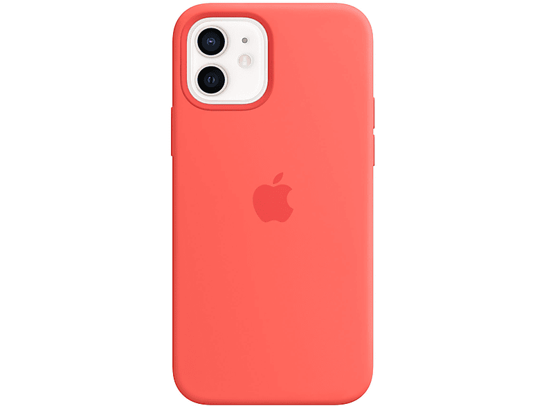 Max, Pro IPHONE12PROMAXSILIKON-PINKCIT, iPhone MHL93ZM/A Backcover, 12 Apple, APPLE PinkCitrus