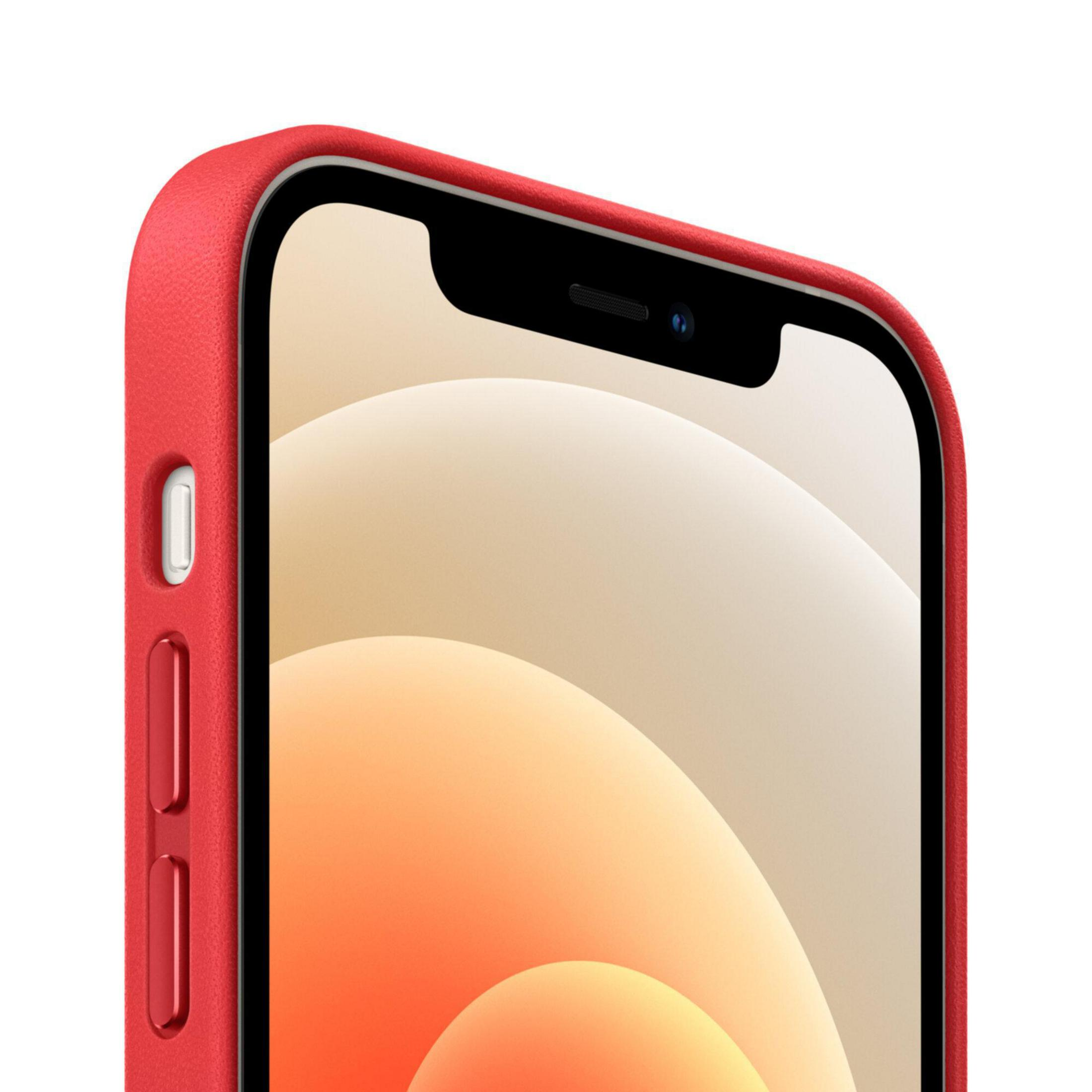 IPhone APPLE Apple, Red Mini, 12 Backcover, MHK73ZM/A IPHONE12MLEDER-(PRODUCT)RED,