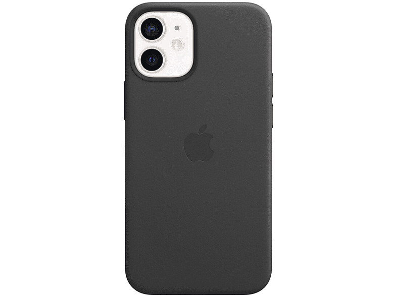 APPLE IPhone 12 IPHONE12MLEDER-BLACK, Backcover, Mini, Black Apple, MHKA3ZM/A