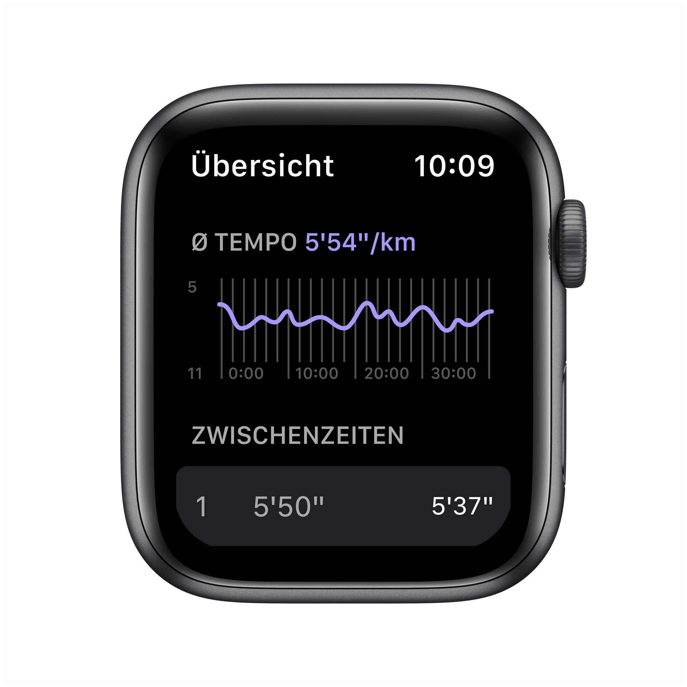 Ein mintgrünes iPhone mit Hülle, das den Startbildschirm mit Apps und Widgets zeigt.