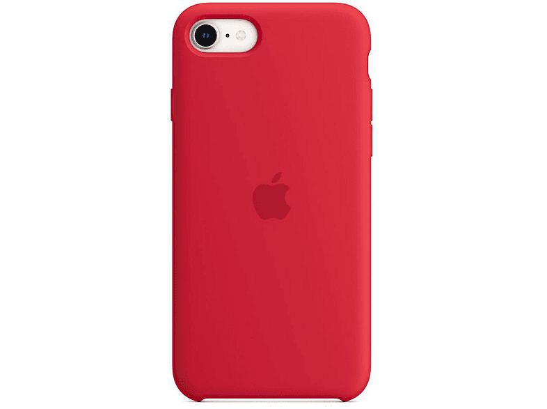 APPLE MN6H3ZM/A IPHONE SE SILICONE Backcover, Apple, SE 8, (2. iPhone iPhone iPhone C. (3. iPhone Generation), Generation), 7, (PRODUCT)RED, (PRODUCT)RED SE