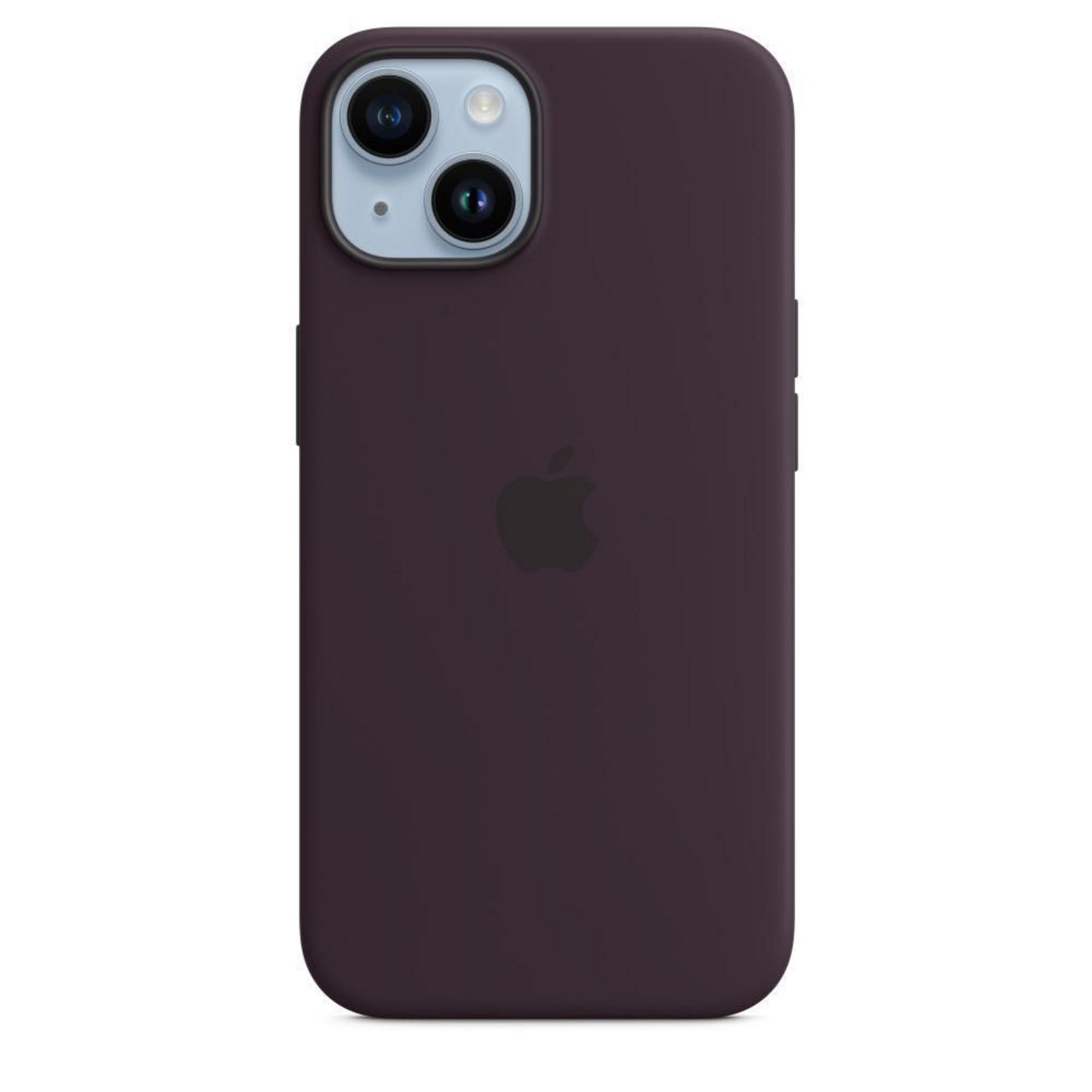 APPLE MPT03ZM/A IP Backcover, Apple, CASE ELDERBERRY, 14, MS iPhone 14 SIL Holunder 