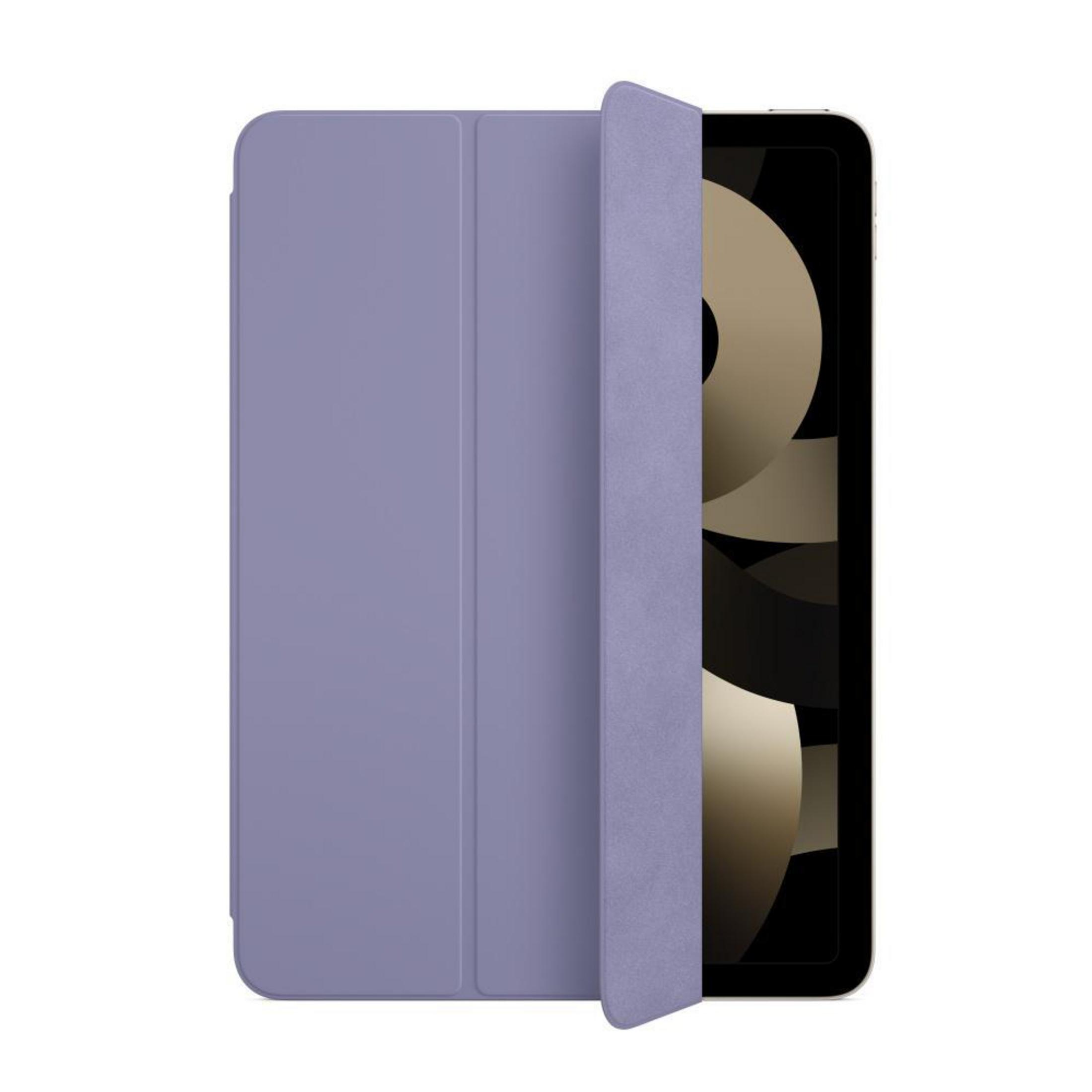 für MNA63ZM/A LAV. E. Tablethülle FOLIO SMART (5. GEN.) Polyurethan, APPLE Bookcover Apple Englisch IPAD AIR Lavendel