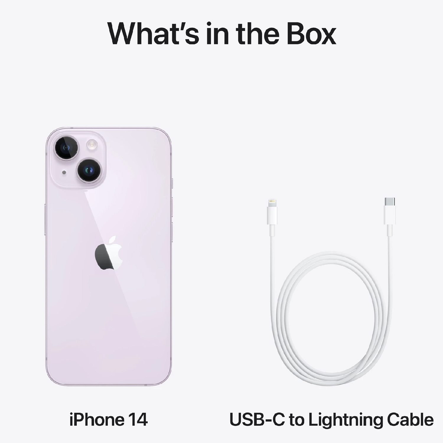 iPhone i kabel USB-C do Lightning na białej powierzchni, widoczny tył iPhone'a.