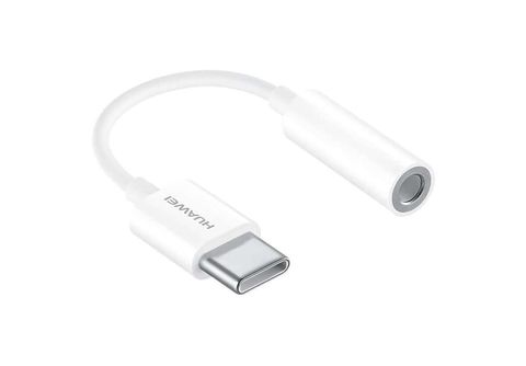 HUAWEI Original Huawei AUX Adapter USB-C 3,5mm Audio Musik Kopfhörer Kabel  Klinke Auto Handy Audio Adapter