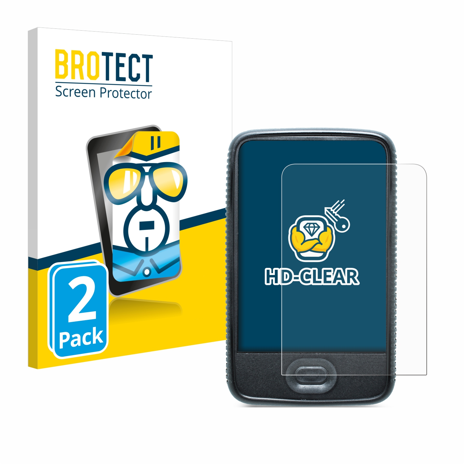 BROTECT 2x G6 Receiver Dexcom CGM) klare Schutzfolie(für
