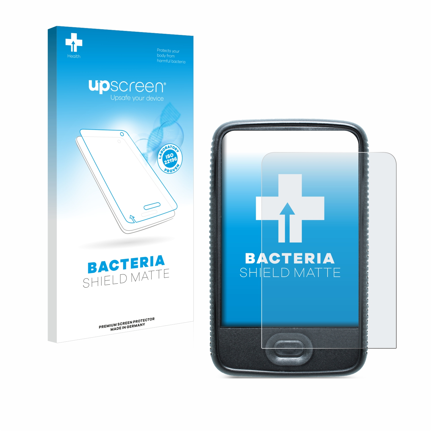 UPSCREEN antibakteriell entspiegelt matte Schutzfolie(für Receiver Dexcom G6 CGM)